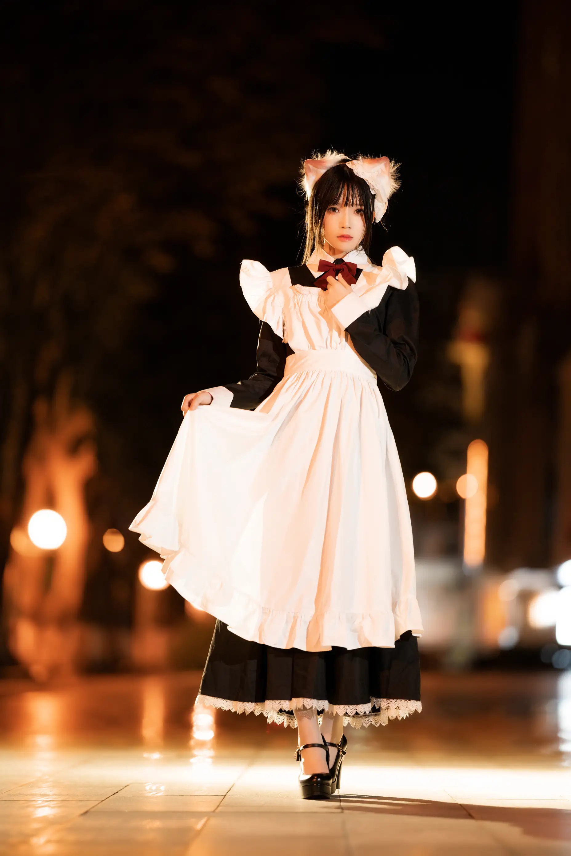 [YITUYU] 2022.05.19 Vol.0931 – Night Maid Sakura peach meow#[21P]-13